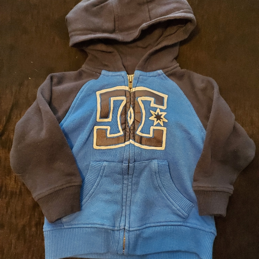DC zippered hoodie